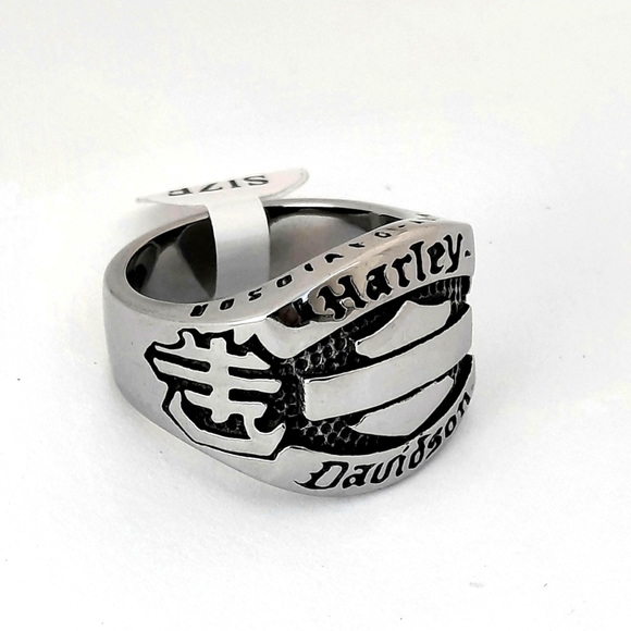 Harley-Davidson Stainless Steel RING NWT 💍 - Picture 2 of 6
